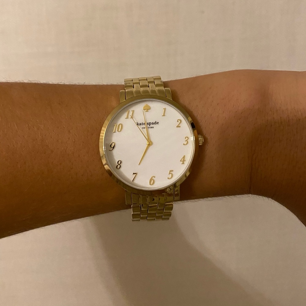 Gold Kate Spade Watch